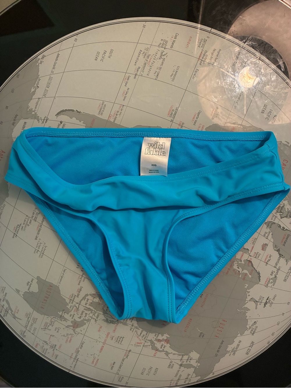 Women’s Wild Fable Light Blue Bikini Bottom Size XXS NWOT